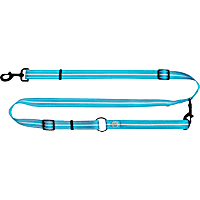 GF Pet Neon Blue Reflective EEZY Dog Leash