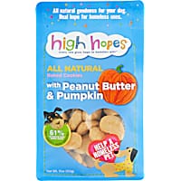High Hopes Peanut Butter & Pumpkin Cookie for Dogs