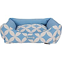 SCRUFFS Blue Florence Box Dog Bed