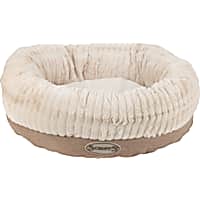 SCRUFFS Tan Ellen Donut Dog Bed