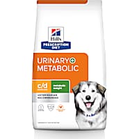Hill's Prescription Diet c/d Multicare Urinary + Metabolic Weight Chicken Flavor Dry Dog Food