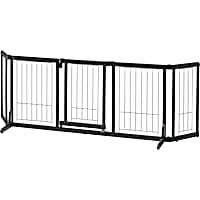 Richell Wide Premium Plus Black Mini Pet Gate