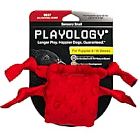 Playology Puppy Sensory Snail Beef Dog Toy