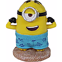 Penn Plax Minions Beach Stuart Aquarium Ornament