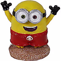 Penn Plax Minions Beach Bob Aquarium Ornament