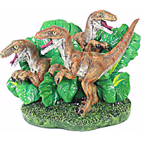 Penn Plax Jurassic Velociraptor Aquarium Ornament