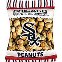 Pets First Chicago White Sox Peanut Bag Pet Toy