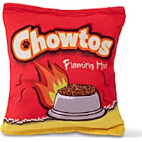 Wagsdale Flaming Hot Chowtos Plush Dog Toy