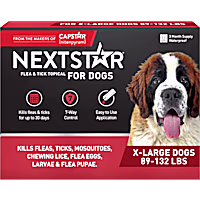 Nextstar Flea & Tick Topical Prevention for Dogs 89-132 lbs.
