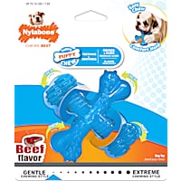 Nylabone X Bone Chew Puppy Toy