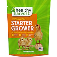 Healthy Harvest Medicated Chick Starter-Grower Crumble