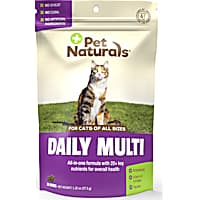 Pet Naturals Daily Multivitamin Health Support Fish Flavored Cat Chew