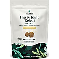 Pet Releaf Peanut Butter & Banana Hemp Hip & Joint Releaf Soft chew for Small Breed Dogs