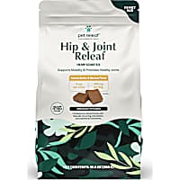 Pet Releaf Peanut Butter & Banana Hemp Hip & Joint Releaf Soft Chew for Medium & Large Breed Dogs