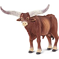 Safari Ltd Watusi Bull Toy Figure