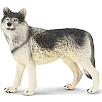Safari Ltd Gray Wolf Toy Figure