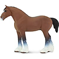 Safari Ltd Clydesdale Stallion Toy Figure
