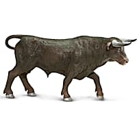 Safari Ltd Black Bull Toy Figure