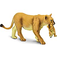 Safari Ltd Lioness with Cub Toy Figure