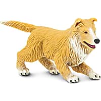 Safari Ltd Collie Puppy Toy Figure