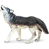 Safari Ltd Gray Wolf Howling Toy Figure