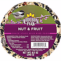 AUDUBON PARK Nut & Fruit Snack Stack Wild Bird Food