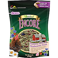 FM Browns Encore Natural Farm Fresh Fixins Flowers, Herbs & Mealworms Chicken Treat