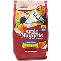 Manna Pro Apple Flavored Bite-Size Nuggets Horse Treats