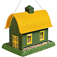 North States Large Green Barn Birdfeeder