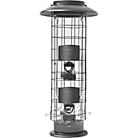 More Birds Squirrel-X4 SureFill No Spill Squirrel-Resistant Bird Feeder
