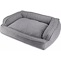 Canine Creations Drizzle Gray Sofa Dog Bed