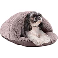 Sleepy Pet Blush Slipper Dog Bed