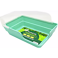 Oxbow Enriched Life Rectangle Litter Pan with Removable Shield