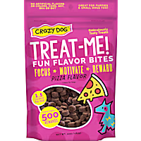 Crazy Dog Treat-Me! Mini Pizza Soft & Chewy Dog Treats
