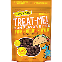 Crazy Dog Treat-Me! Mini Taco Soft & Chewy Dog Treats