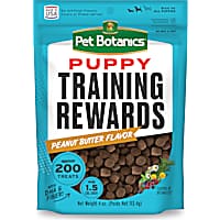 Pet Botanics Training Rewards Peanut Butter Soft & Chewy Mini Puppy Treats