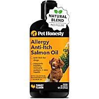 Pet Honesty Allergy Anti-Itch Salmon Oil Liquid Supplement for Dogs
