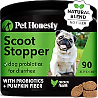 Pet Honesty Scoot Stopper Soft Chews for Dogs
