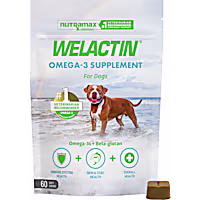 NUTRAMAX WELACTIN Omega-3 Fish Oil Soft Chews for Dogs