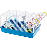 Ferplast Blue Paula Hamster Cage with Accessories