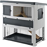 Ferplast Krolik 120 Plus Grandlodge Rabbit Habitat Cage and Run