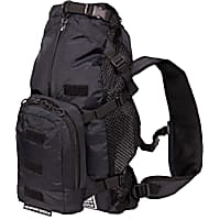 K9 Sport Sack Black Walk-On Packable Backpack Dog Carrier with Compatible Harness & Storage Bag