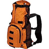 K9 Sport Sack Orange Walk-On Packable Backpack Dog Carrier with Compatible Harness & Storage Bag