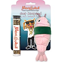Meowijuana Get Wrapped Sushi Cat Toy
