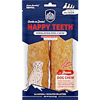 Himalayan Dog Chew Happy Teeth Bacon Dog Treats