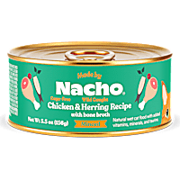 Made by Nacho Cage-Free, Sustainably-Caught Minced Chicken & Herring Recipe with Bone Broth Wet Cat Food