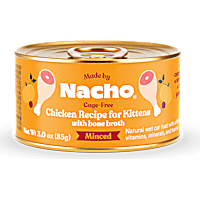 Made by Nacho Cage-Free Minced Chicken Recipe with Bone Broth Wet Food for Kittens