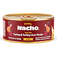 Made by Nacho Cage-Free Turkey & Turkey Liver Pate Recipe with Bone Broth Wet Cat Food