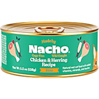 Made by Nacho Cage-Free, Sustainably-Caught Chicken & Herring Pate Recipe with Bone Broth Wet Cat Food