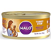 Halo Adult Grain Free Turkey Recipe Canned Cat Food
